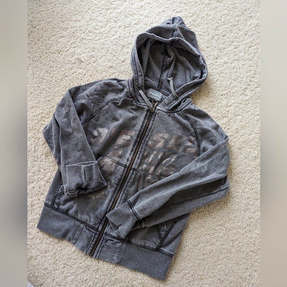 Diesel Boys Cotton Hoodie